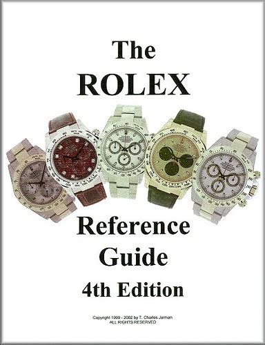 rolex reference guide 4th edition|The Rolex Reference Guide 4th Edition 185 Page Paperback .